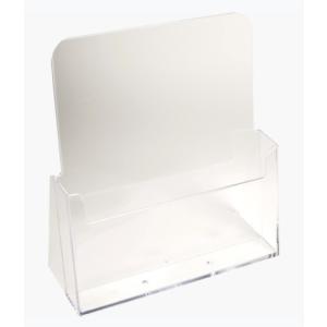 Tisch-Prospekthalter, A4 hoch, 1 Fach, glasklar EXACOMPTA 74058D (9002493108905)