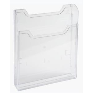 Wand-Prospekthalter, A5 hoch, 1 Fach, glasklar EXACOMPTA 65058D (9002493109223)