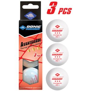 Tischtennisball 'Avantgarde 3*', orange DONIC SCHILDKRÖT 608338 (4000885833805)