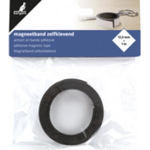 Magnetband, 25 mm x 1 m, weiß kangaro K-5061 (8712127002660)