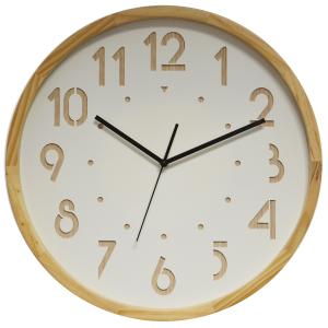 CEP Orium Wanduhr/ Quarzuhr mit Holzrahmen 'OSLO', naturbraun cep 2111355301 (3661474111356)
