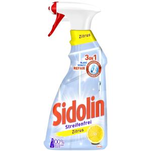 Glasreiniger Zitrus, 500 ml Sprühflasche Sidolin 4015000969727 (4015000969727)