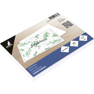 Briefkarte, 250 g/ qm, 105 x 150 mm, weiß kangaro K-122551 (8712127131674)