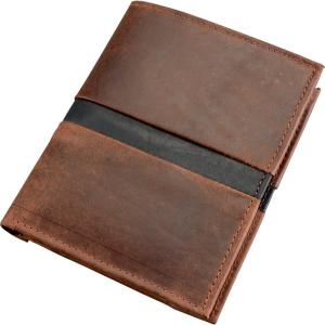 Geldbörse, Leder, dunkelbraun, Hochformat Alassio 42159 (4021068421596)
