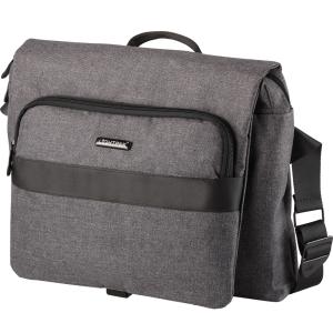 LIGHTPAK Notebook-Umhängetasche 'WALKER', Polyester, grau LiGHTPAK 46165 (4021068461653)