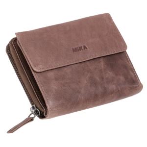 Damengeldbörse, aus Leder, Farbe: gelb MIKA 42172 (4021068421725)