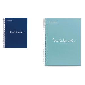 Collegeblock 'Notebook EMOTIONS', DIN A4, hellblau MIQUELRIUS MR46064 (8422593460641)