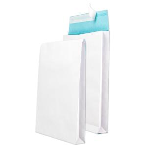 Faltenversandtasche B4, fadenverstärkt, weiß/ blau MAILmedia 30007044 (4018529025912)