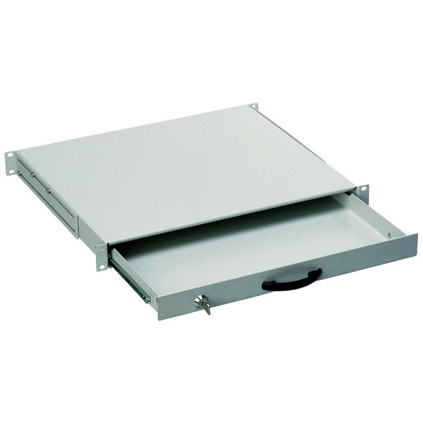 19' Tastaturschublade, 1 HE, schwarz (RAL9005) DIGITUS DN-19 KEY-1U-SW (4016032158516)