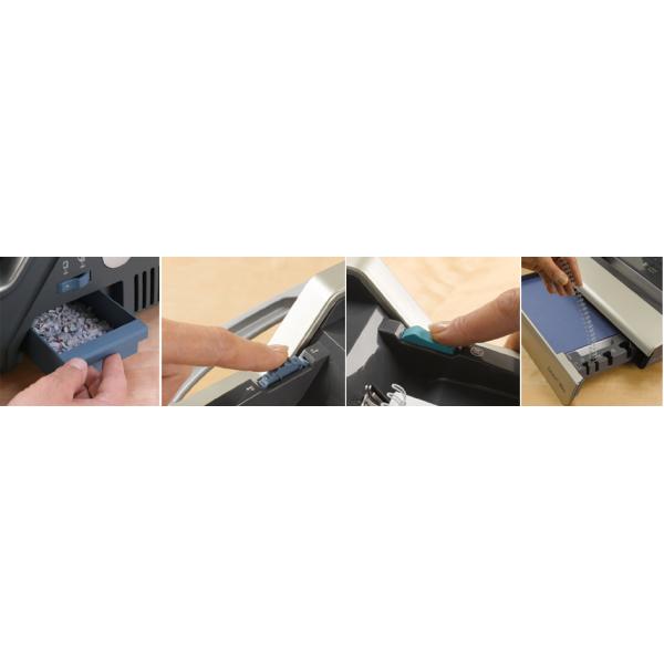 Elektrisches Drahtbindegerät Galaxy E Wire, silber Fellowes 5622501 (0043859530038)