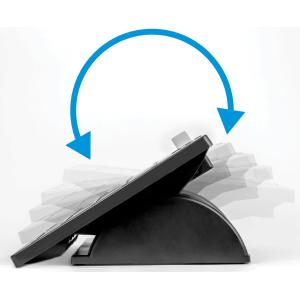 Fußstütze Office Suites Microban schwarz silber FELLOWES 8035001 (0043859487219)