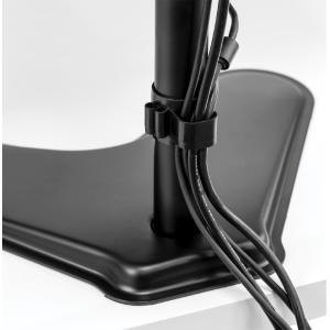 Professional Series Doppel-Monitorarm freistehende vertikal schwarz FELLOWES 8044001 (0043859728060)