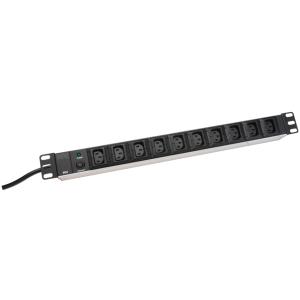 19'Steckdosenleiste 10-fach, mit Überspannungsschutz DIGITUS DN-95404 (4016032266426)