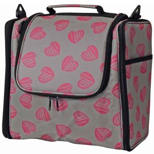 Garn- & Strickzubehör-Tasche 'Punkte', pink/ weiß KLEIBER 91854 (4009691918546)
