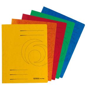 Schnellhefter easyorga, A4, Karton, blau herlitz 300003007 (4008110399508)