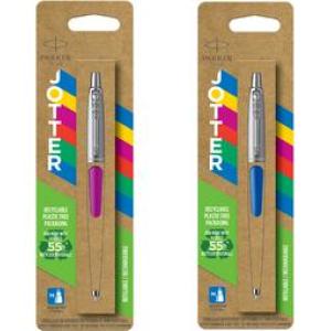 Parker Kugelschreiber Originals C.c. Blau/silber, Schreibfarbe: Blau, 1 St. 2076052 (3026980760526)