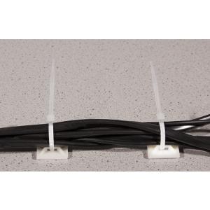 Kabelbinder, 100 x 2, 5 mm, Nylon, weiß LogiLink KAB0001 (4260113569184)