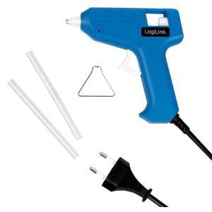 Mini-Heißklebepistole, 10 Watt, blau LogiLink WZ0050 (4052792060874)