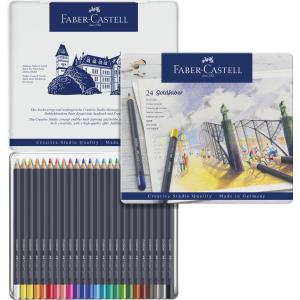 FABER-CASTELL Buntstifte GOLDFABER, 48er Metalletui Faber-Castell 114748 (4005401147480)