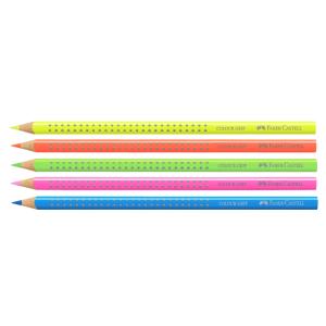 FABER-CASTELL Dreikant-Buntstift Colour GRIP, neonpink Faber-Castell 112414 (4005401124146)