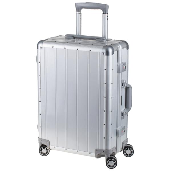 Alumaxx Reisetrolley, aus Aluminium , silber matt ALUMAXX 45170 (4021068451708)