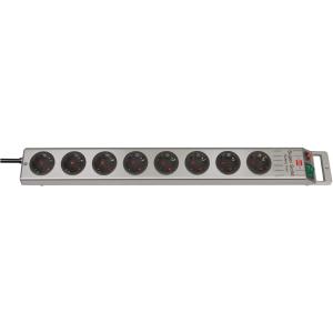 Steckdosenleiste 'Super-Solid', 8-fach, silber brennenstuhl 1153340118 (4007123174119)