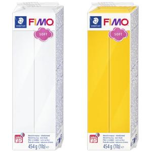 SOFT Modelliermasse, ofenhärtend, weiß, 454 g FIMO 8021-0 (4007817053508)