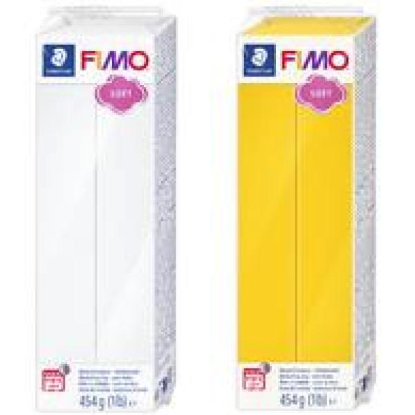 SOFT Modelliermasse, ofenhärtend, weiß, 454 g FIMO 8021-0 (4007817053508)