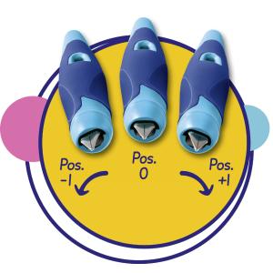 Füllhalter EASYbirdy Timber L, Linkshänder, blau STABILO 5013/25-41 (4006381606370)