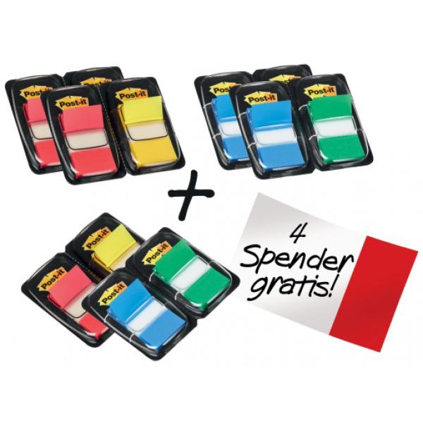 Haftmarker Index, 25, 4 x 43, 2 mm, Vorteilspack Post-it 680-P12 (4046719666195)