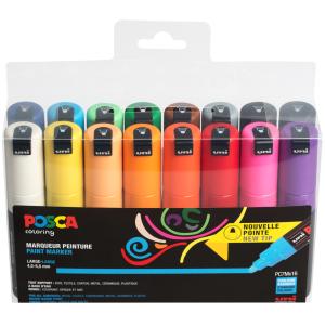 Pigmentmarker PC-7M, 8er Etui POSCA PC7M/8A ASS18 (3296280038612)