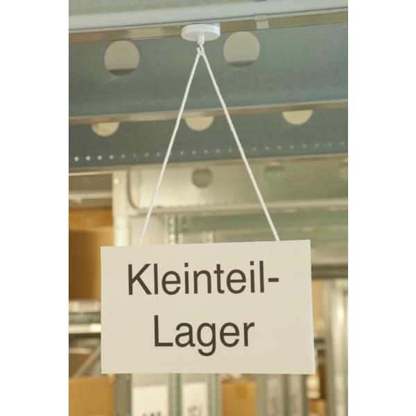Hakenmagnet, weiß, Durchmesser: 25 mm magnetoplan 52625 (4013695024509)
