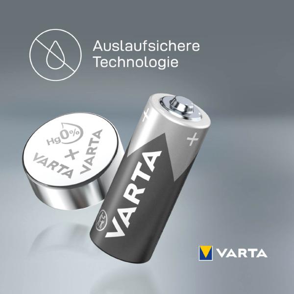 Silber-Oxid Uhrenzelle, V379 (SR63), 1, 55 Volt VARTA 00379 101 111 (4008496245949)