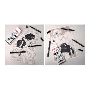 Fineliner PIN 'Comics' PF, 5er Set uni-ball PIN/5 PF ASP019 (3296280047768)