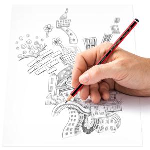 Bleistift tradition 110, Härtegrad: 2B STAEDTLER 110-2B (4007817104422)