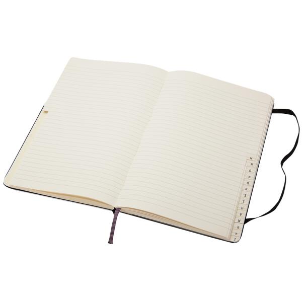 MOLESKINE Adressbuch, P/ A6, liniert, Hardcover, schwarz Moleskine 9788883701016 (9788883701016)