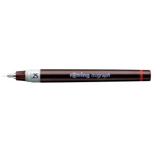 Tuschefüller isograph 0, 10 mm, schwarz rotring 1903394 (3501179033945)