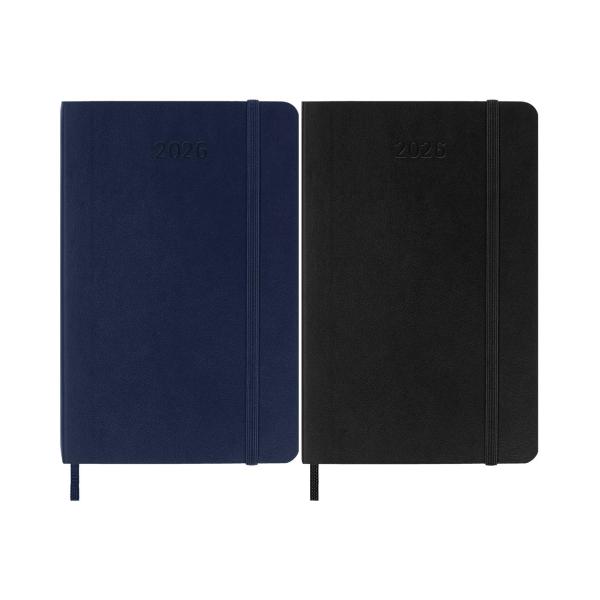 MOLESKINE Taschenkalender 2026, Tage, P/ A6, Softcover, blau Moleskine 8056999274627 (8056999274627)
