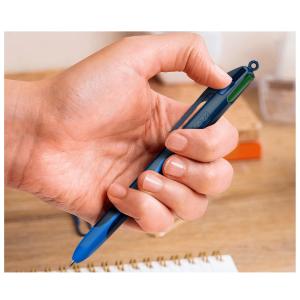 BIC Druckkugelschreiber 4 Colours Smooth Drop, 30er Display Bic 524096 (3086123763265)