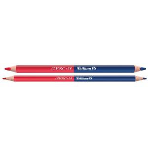 Silbentrennstift dick, rot/ blau Pelikan 300001231 (4012700810830)
