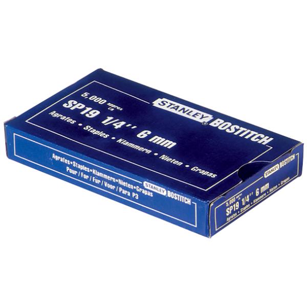 Heftklammern SP 19 1/ 4, 6 mm, verzinkt BOSTITCH SP1906Z (3132620302435)