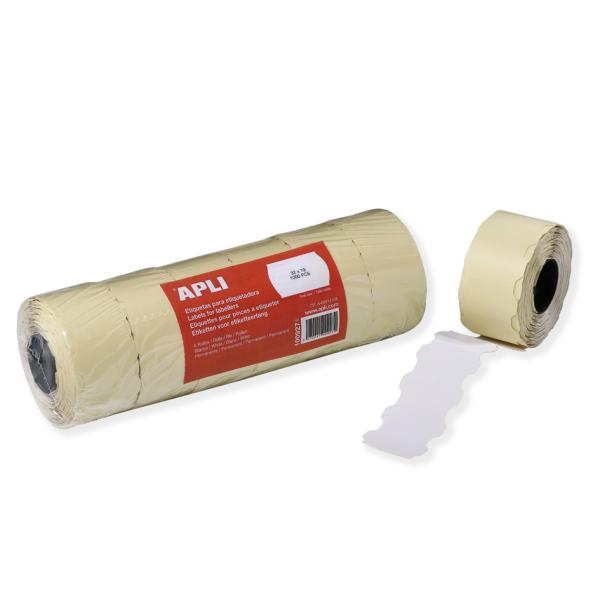 Etiketten für Preisauszeichner, 32 x 19 mm, weiß APLI 100927 (3270241009279)