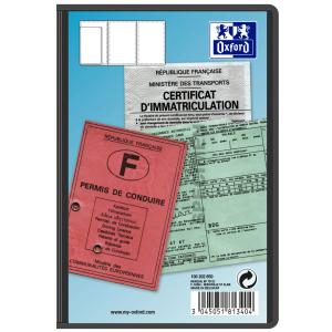 Ausweishülle, PVC, 3-fach, 0, 20 mm, 75 x 105 mm Oxford 100 202 653 (3045051813312)
