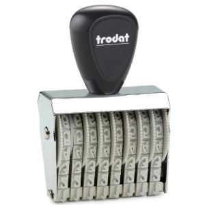 Ziffernstempel, 8-stellig, Abdruckmaße: 4 x 32 mm trodat 1548 (0092399861102)