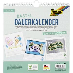 Kreativ-Wandkalender, 230 x 240 mm, schwarz folia 23690 (4001868236903)