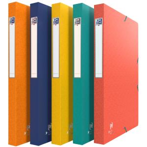 Sammelbox Bicolor Recyc+, DIN A4, farbig sortiert Oxford 100200441 (3045051025159)