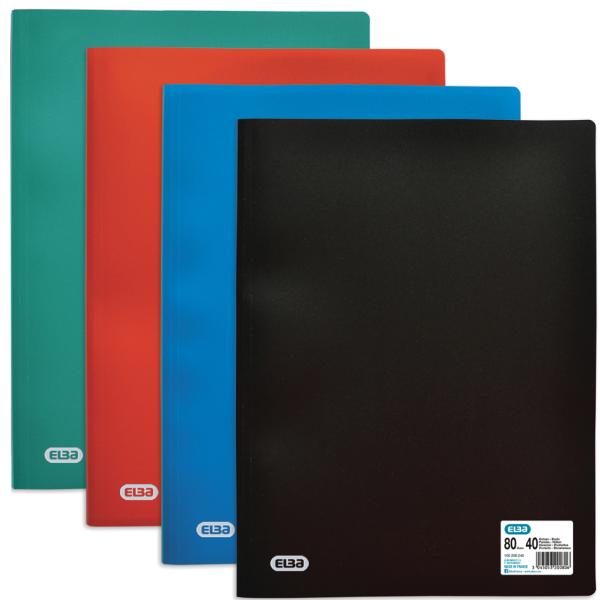 Sichtbuch INITIAL, DIN A4, mit 40 Hüllen, rot Oxford 100206243 (3045050102813)