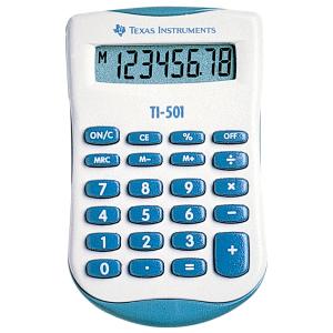 Taschenrechner TI-501, Batteriebetrieb TEXAS INSTRUMENTS TI501 (3243480010054)