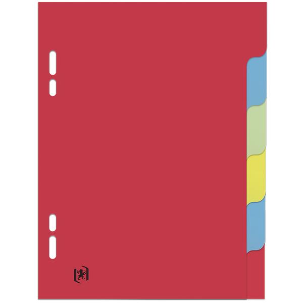 Karton-Register, blanko, 170 x 220 mm, 6-teillig Oxford 100204928 (3045055774213)