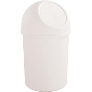 Abfalleimer 'the flip', 6 Liter, weiß helit H2401005 (4012086079739)